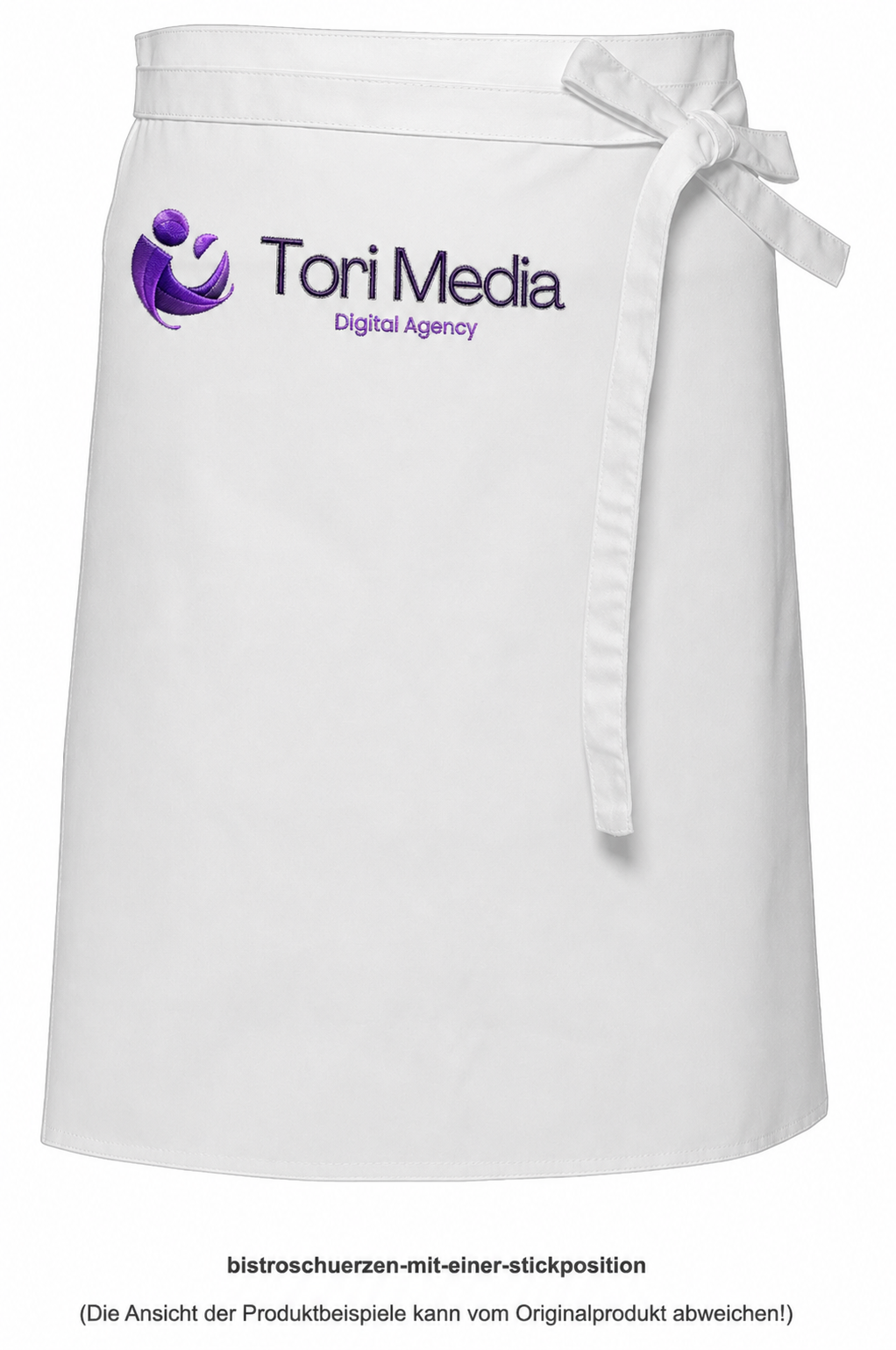 Bistroschürzen mit EINER Stickposition